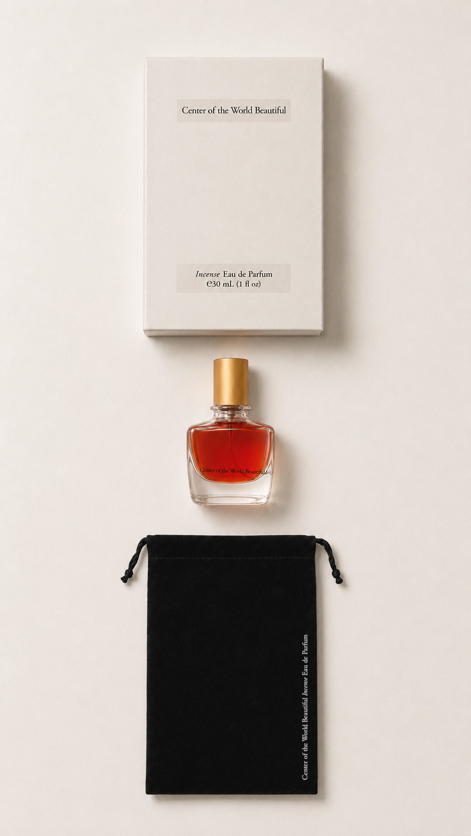 Incense Eau de Parfum bottle